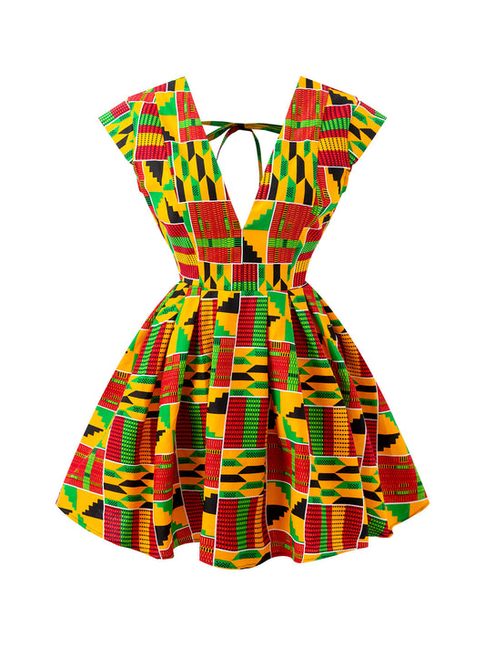 African Ankara Prints Sleeveless Women Clothing