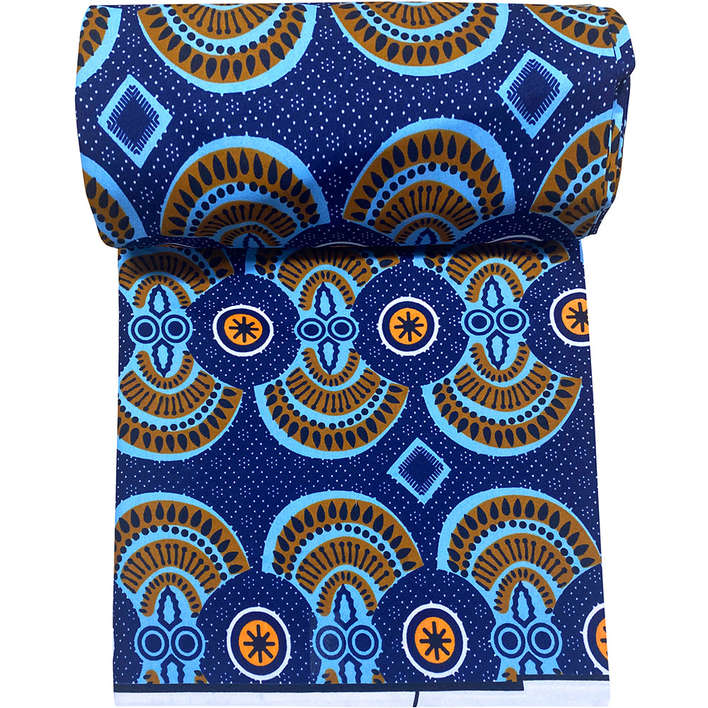 Wholesale price new hot sale African batik cloth Ankara batik printed cloth guaranteed quality batik printed 6 yards clothing sewing fabric