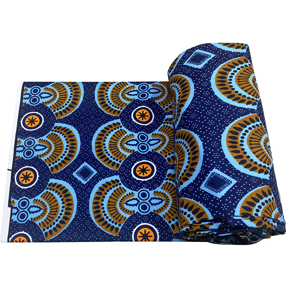 Wholesale price new hot sale African batik cloth Ankara batik printed cloth guaranteed quality batik printed 6 yards clothing sewing fabric