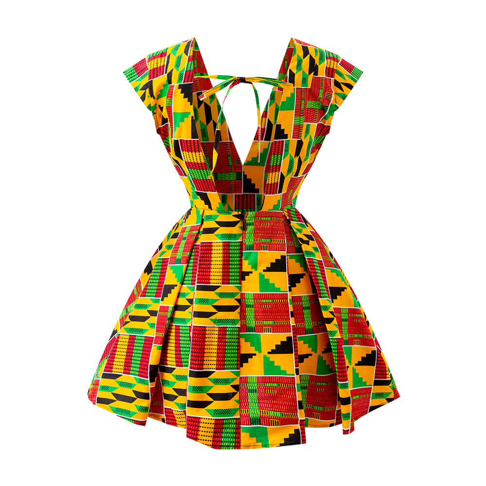 African Ankara Prints Sleeveless Women Clothing