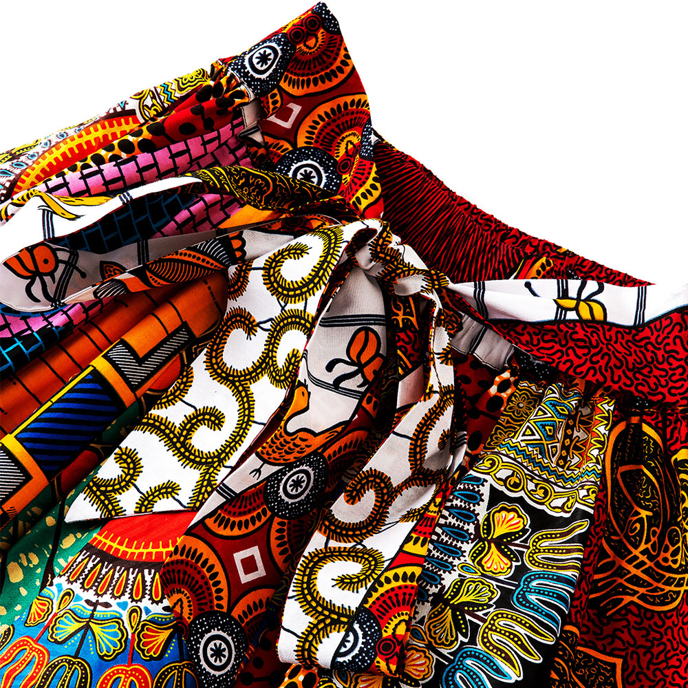 African Skirt Mix Ankara Onesize For Women