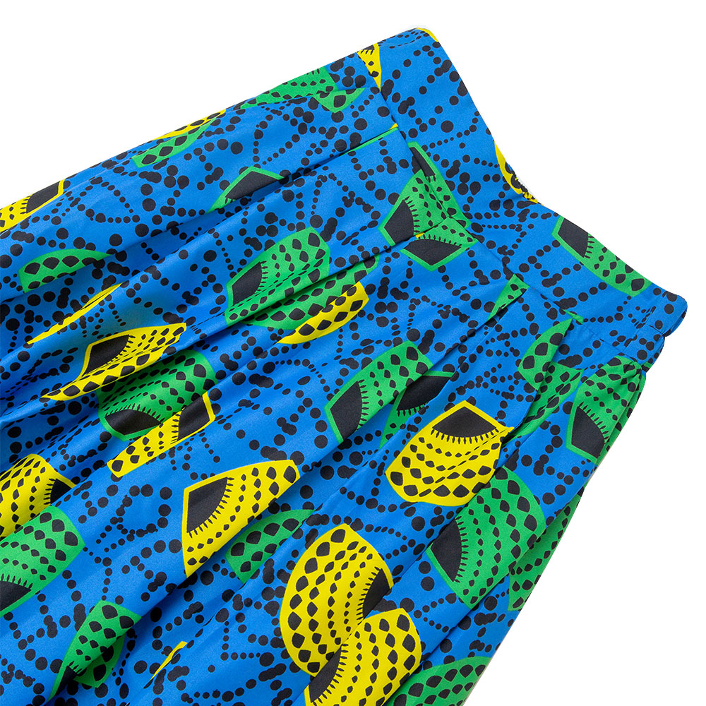 African Traditional Printed Maxid Skirt For Women