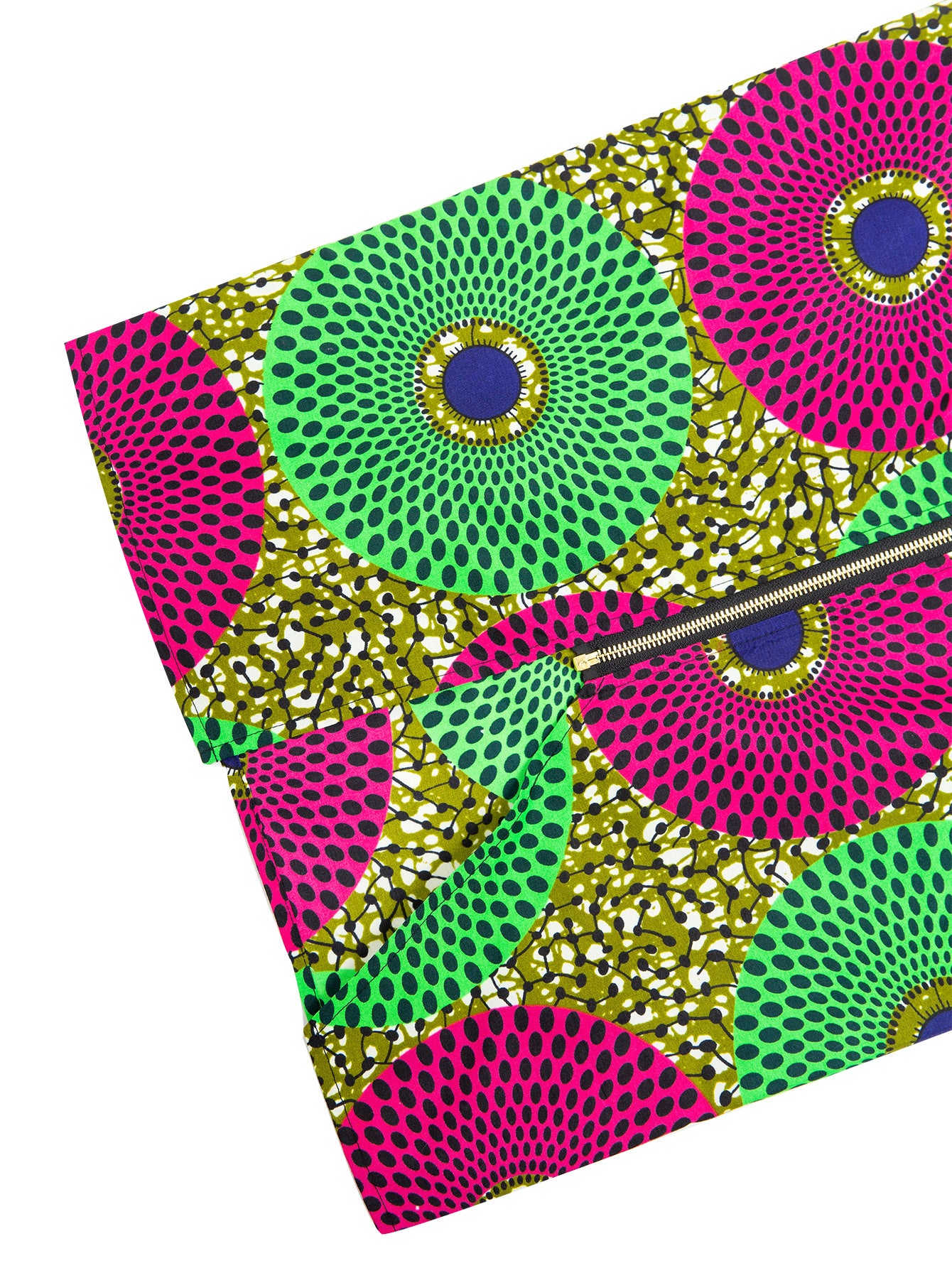 African Print Wax Fabrics Midi Skirt For Women Clothing