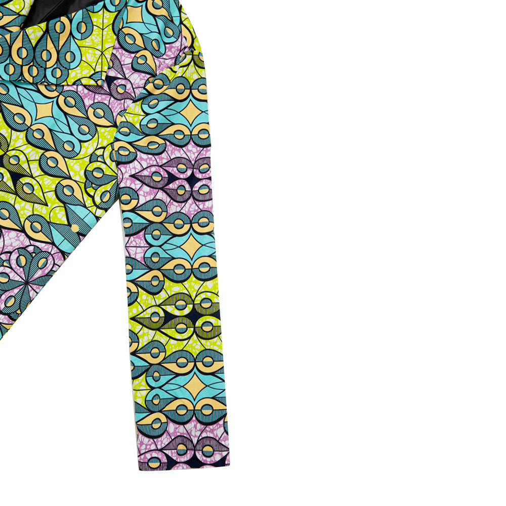 African Long Sleeve Jacket Dress for Women