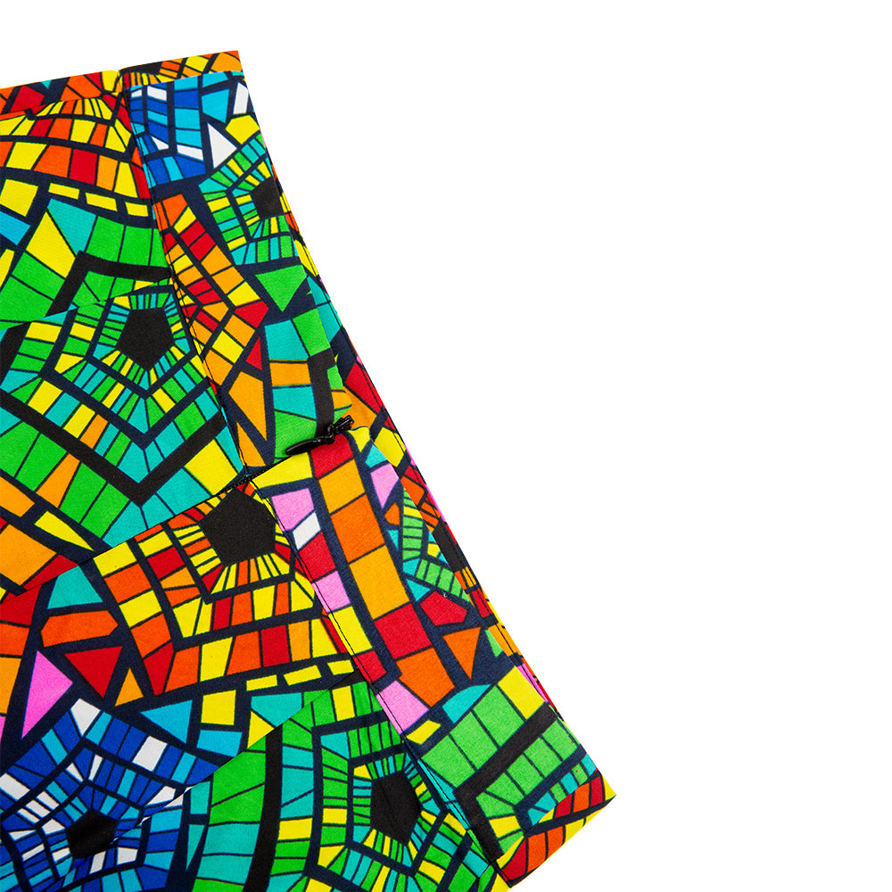 100% African Ankara Print Wax Skirt For Women
