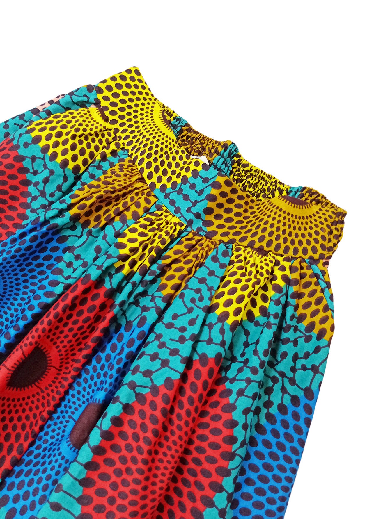 African Women Maxi Skirt Ankara print