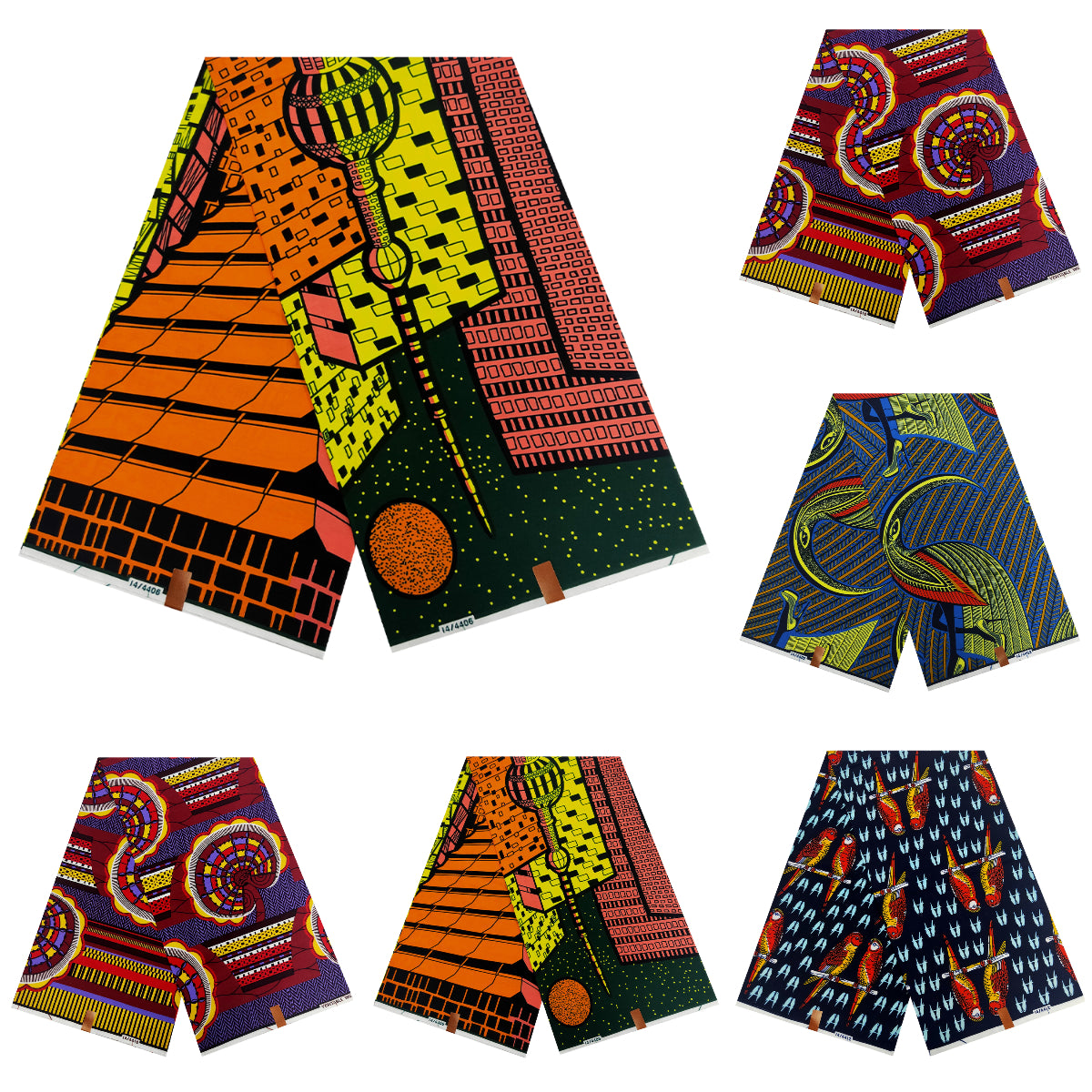 High Quality African Nigeria Style Fabric Holland Fabric