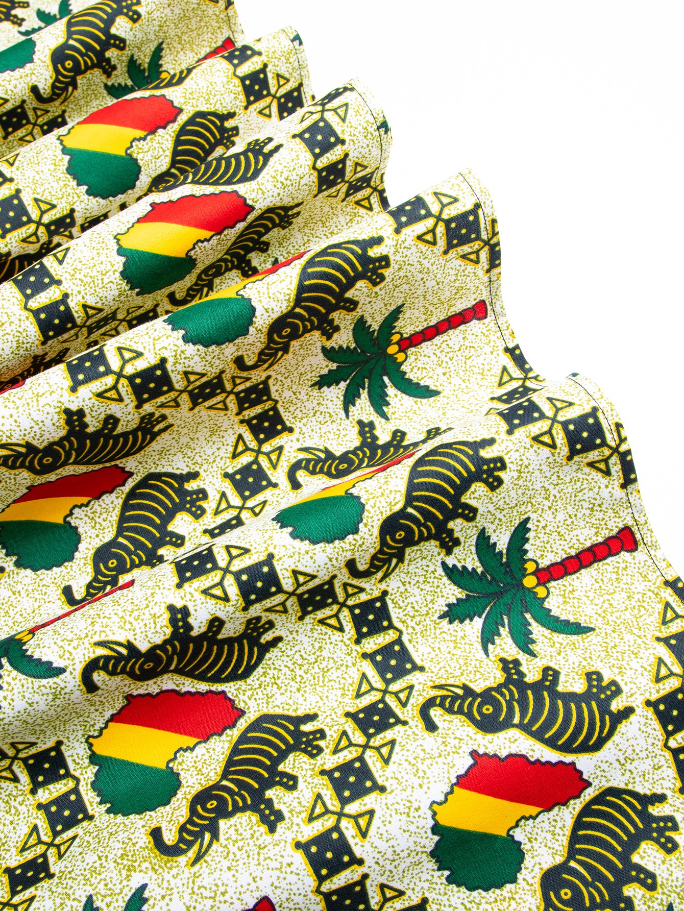 African Traditional Print Maxi Skirt