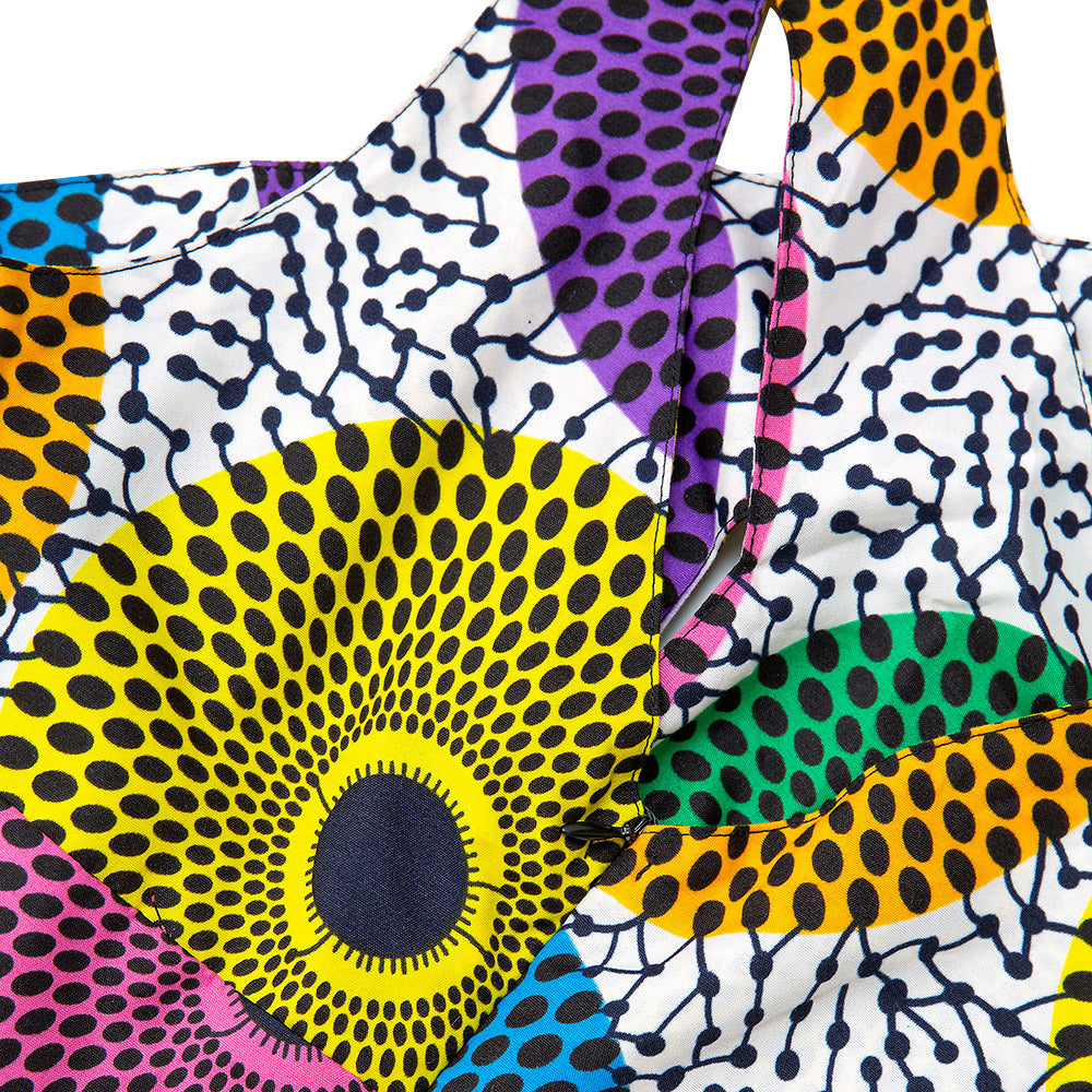 African Wax Prints Sleeveless Dress For Women