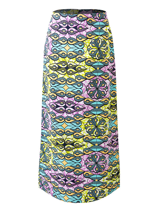 African Ankara Print Skirts For Women Clothing