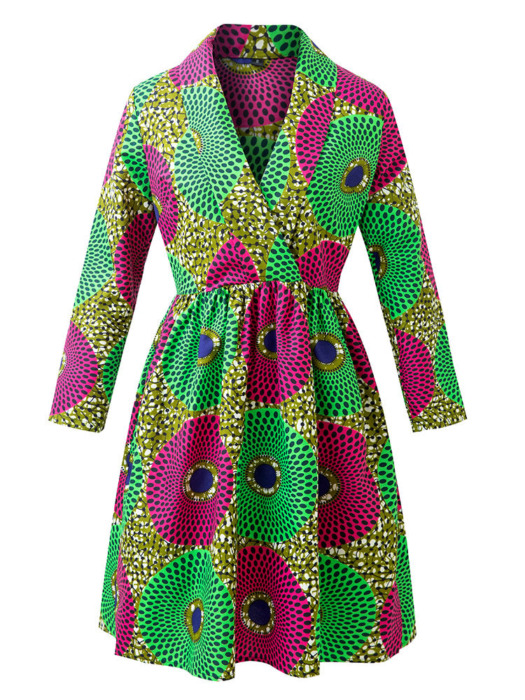 Trendy Ankara Jacket Dresses for Women XL Trendy Ankara Jacket Dresses for Women XL