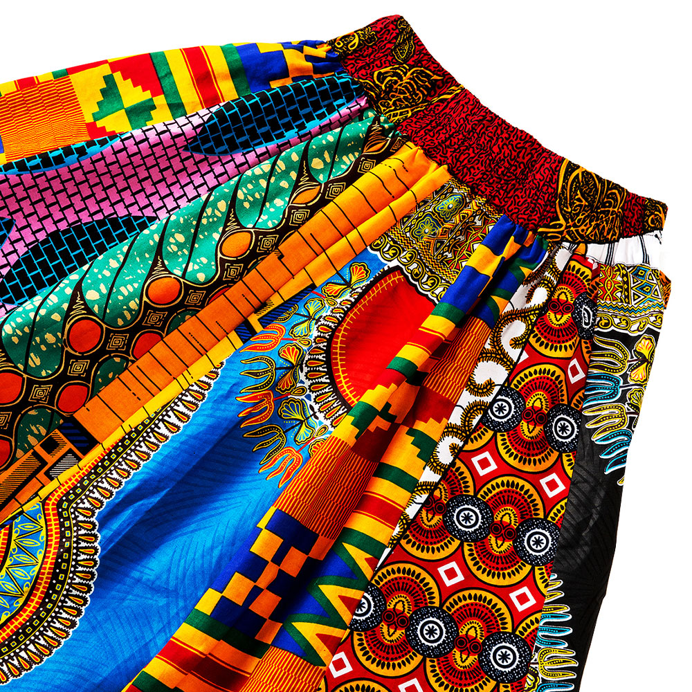 African Skirt Mix Ankara Onesize For Women