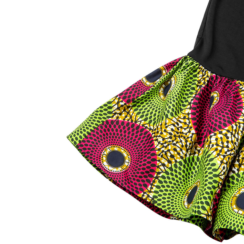 Fashion Women Skirt African Ankara Print