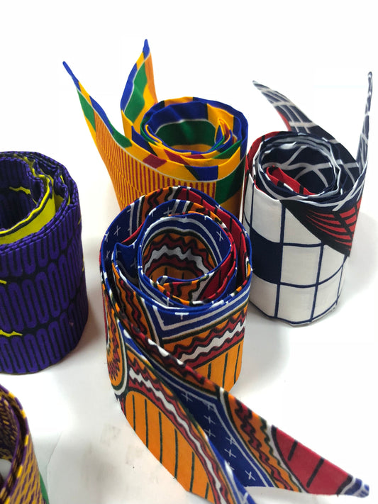 Traditional Ankara Print Fashion Batik Print Adjustable Headband for Women Adults Kids