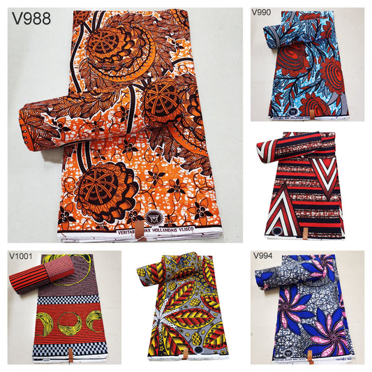 African fabric ankara 100% polyester fabric sewing batik print elegant fashion fabric