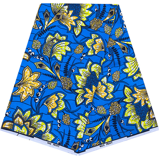 Guaranteed Quality Elegant Wax African Ankara 6 Yards African Printed Fabric for  Party Dress Making and Sewing