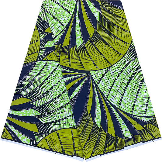 6 yards Ankara Batik Fabric High Quality African Batik Print Fabric African Quality Guaranteed 100% Polyester Batik Fabric