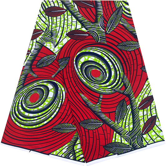 High Quality Ankara Batik Fabric New African Batik Print Fabric 100% Polyester Batik Fabric 6 Yards Women's Clothing Sewing Fabric