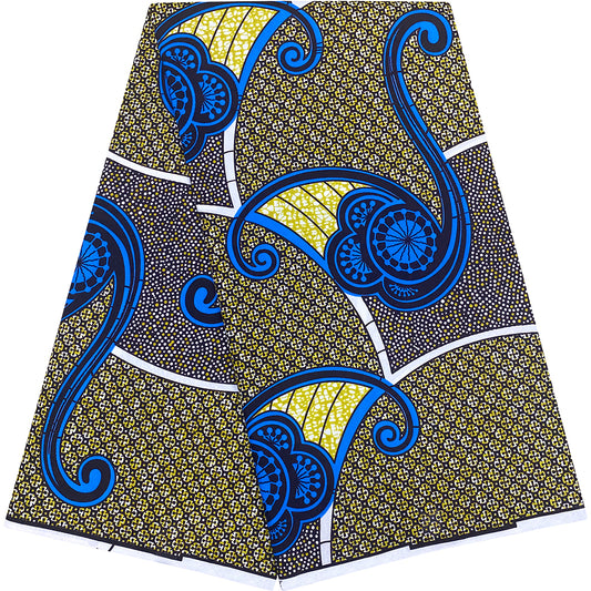Hot Sale 100% Polyester Wax African Guaranteed Quality African Wax  African Print Fabric For Party Dress