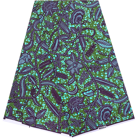 100% Polyester Ankara Wax Prints Fabric  Sew Guaranteed African Wax Fabric For Dress Pagne 6yards