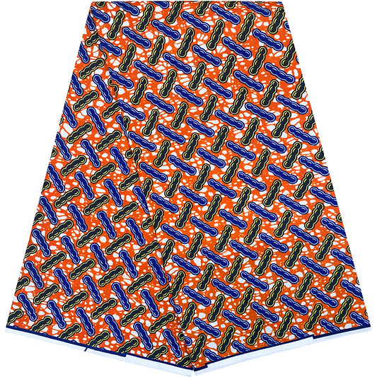 New Wax High Quality 100% polyester Wax Fabric 6Yard Ankara Wax For Party Dresses