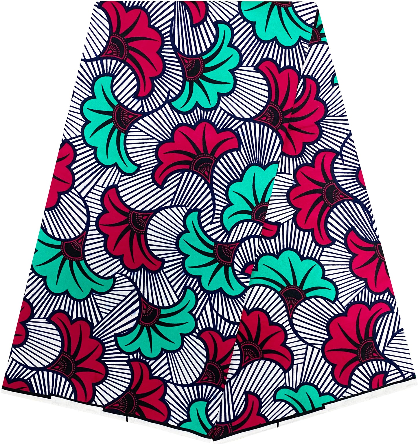 6 Yards African Art Style Ankara Printed Garment Fabric Dutch Super Wax Cloth 100 Polyester