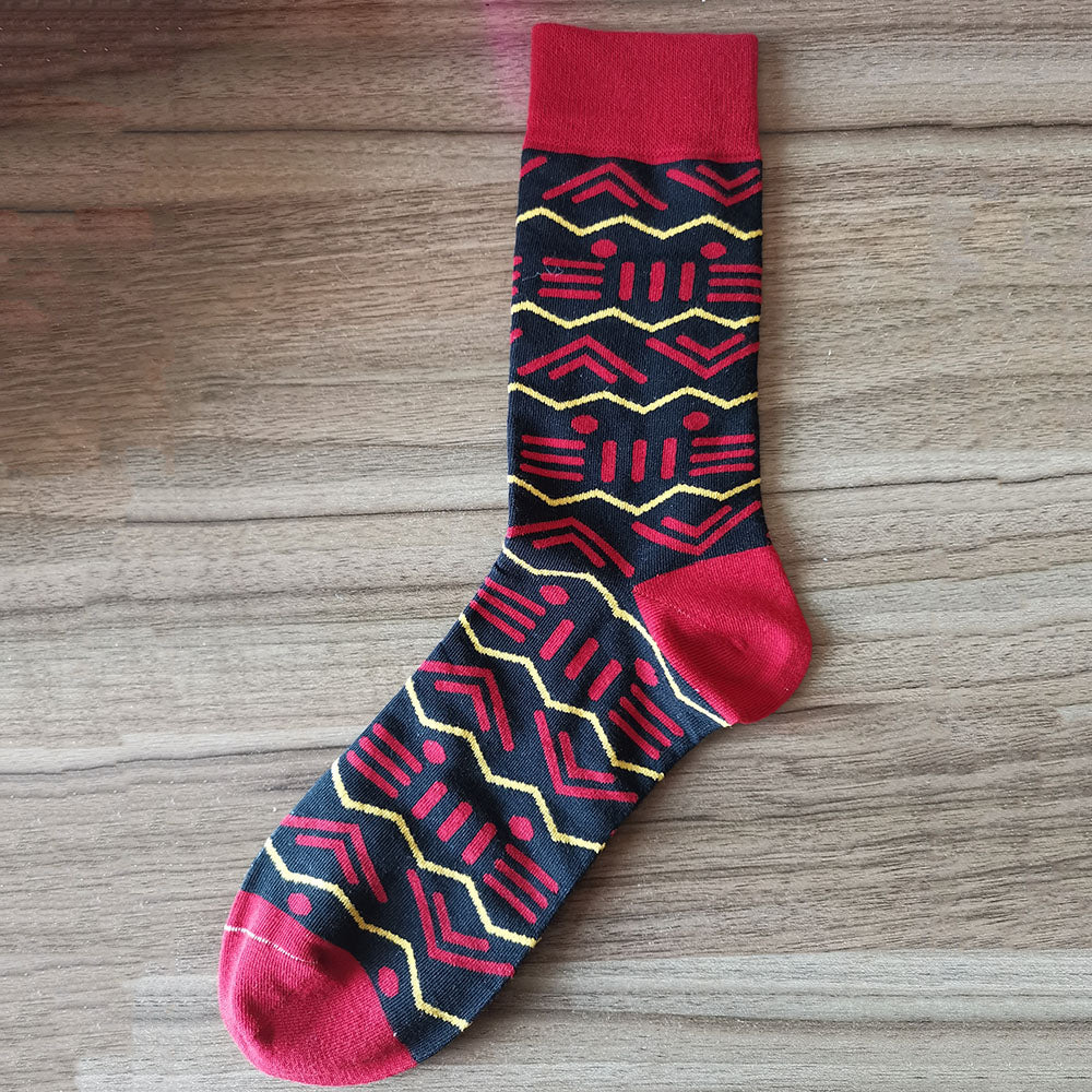 African Socks Ankara Print Unisex