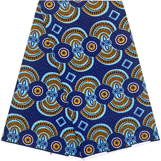Wholesale price new hot sale African batik cloth Ankara batik printed cloth guaranteed quality batik printed 6 yards clothing sewing fabric