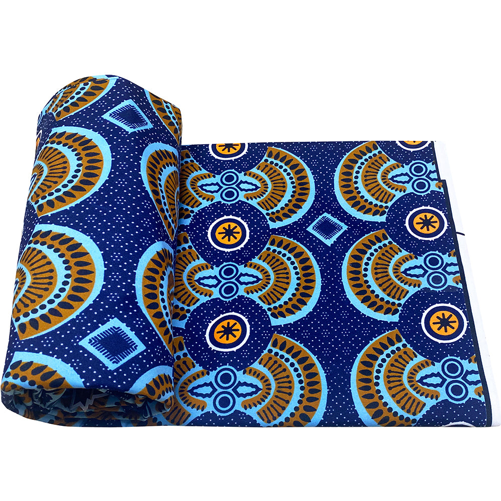 Wholesale price new hot sale African batik cloth Ankara batik printed cloth guaranteed quality batik printed 6 yards clothing sewing fabric