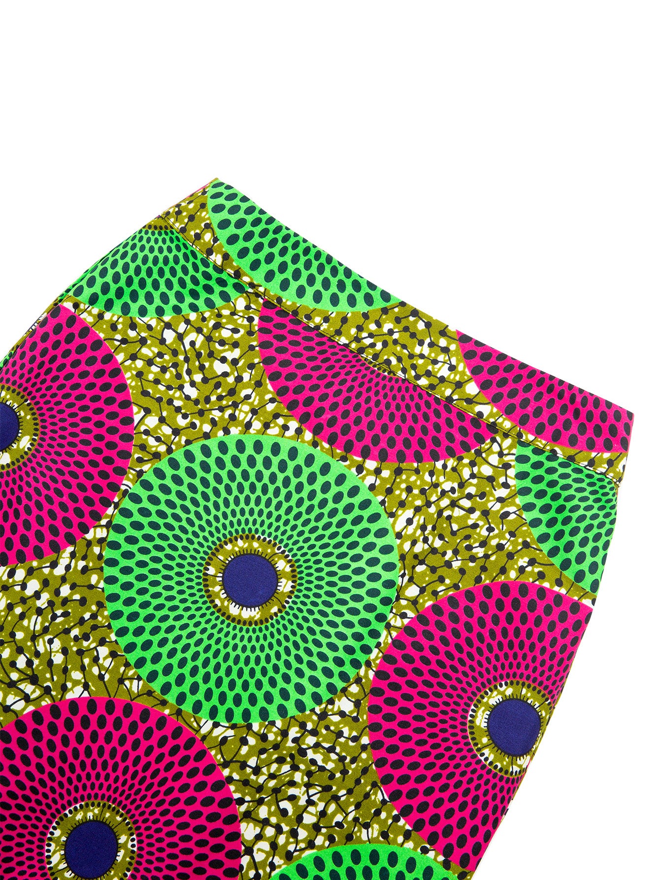 African Print Wax Fabrics Midi Skirt For Women Clothing
