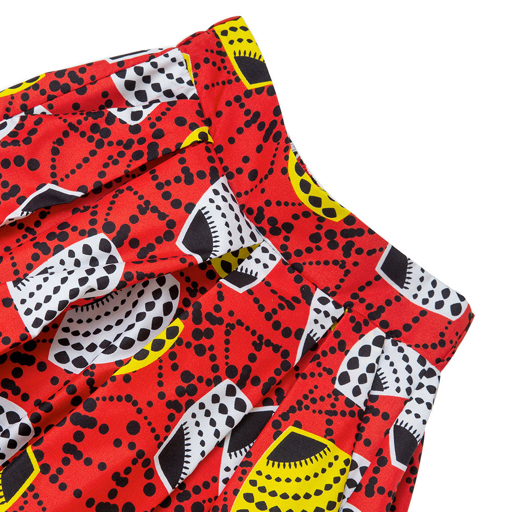 African Print Full Length Skirt Adult Wax Print Skirt