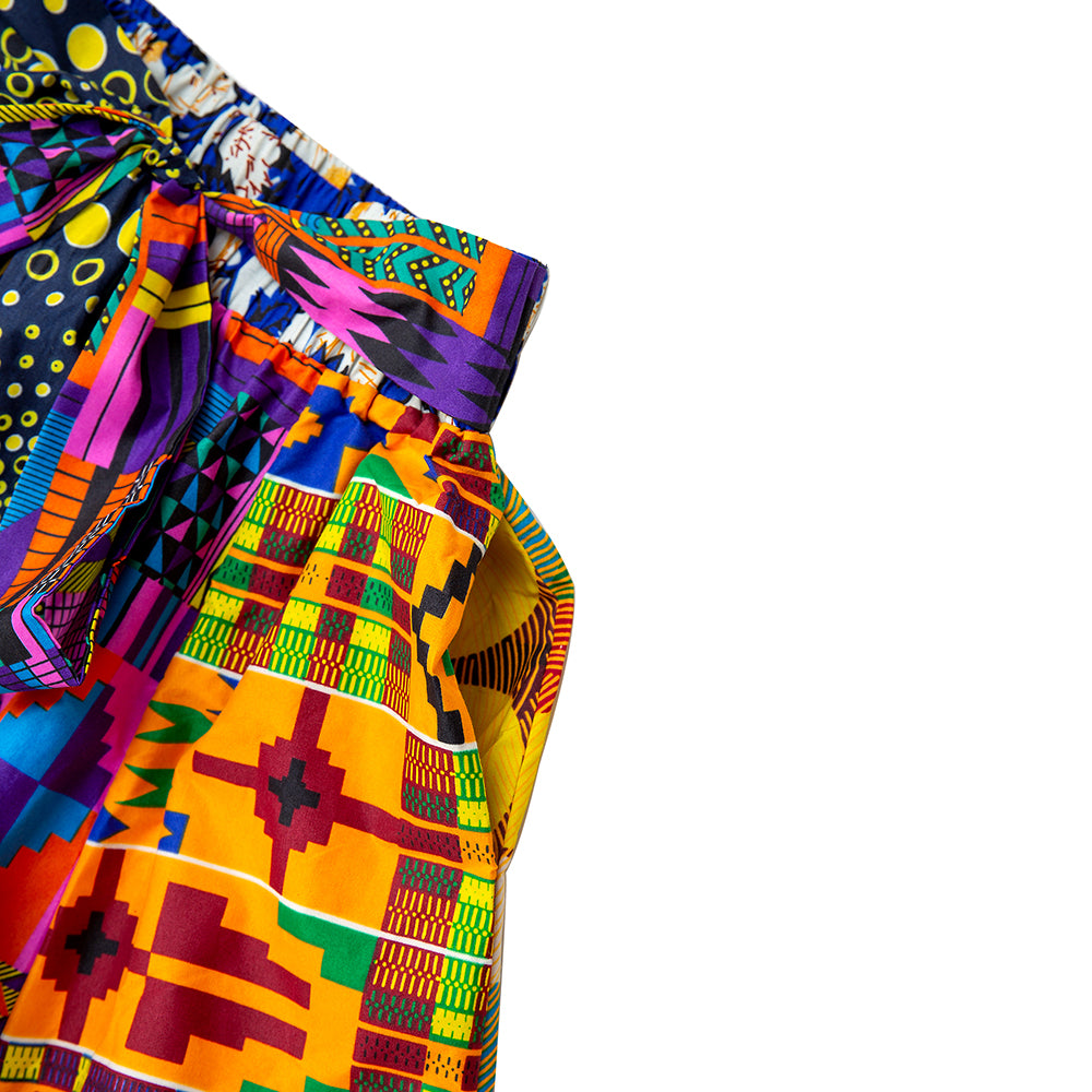 African Skirt Mix Ankara Onesize For Women