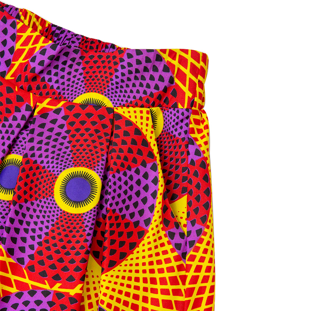 African Maxi Skirt Ankara print