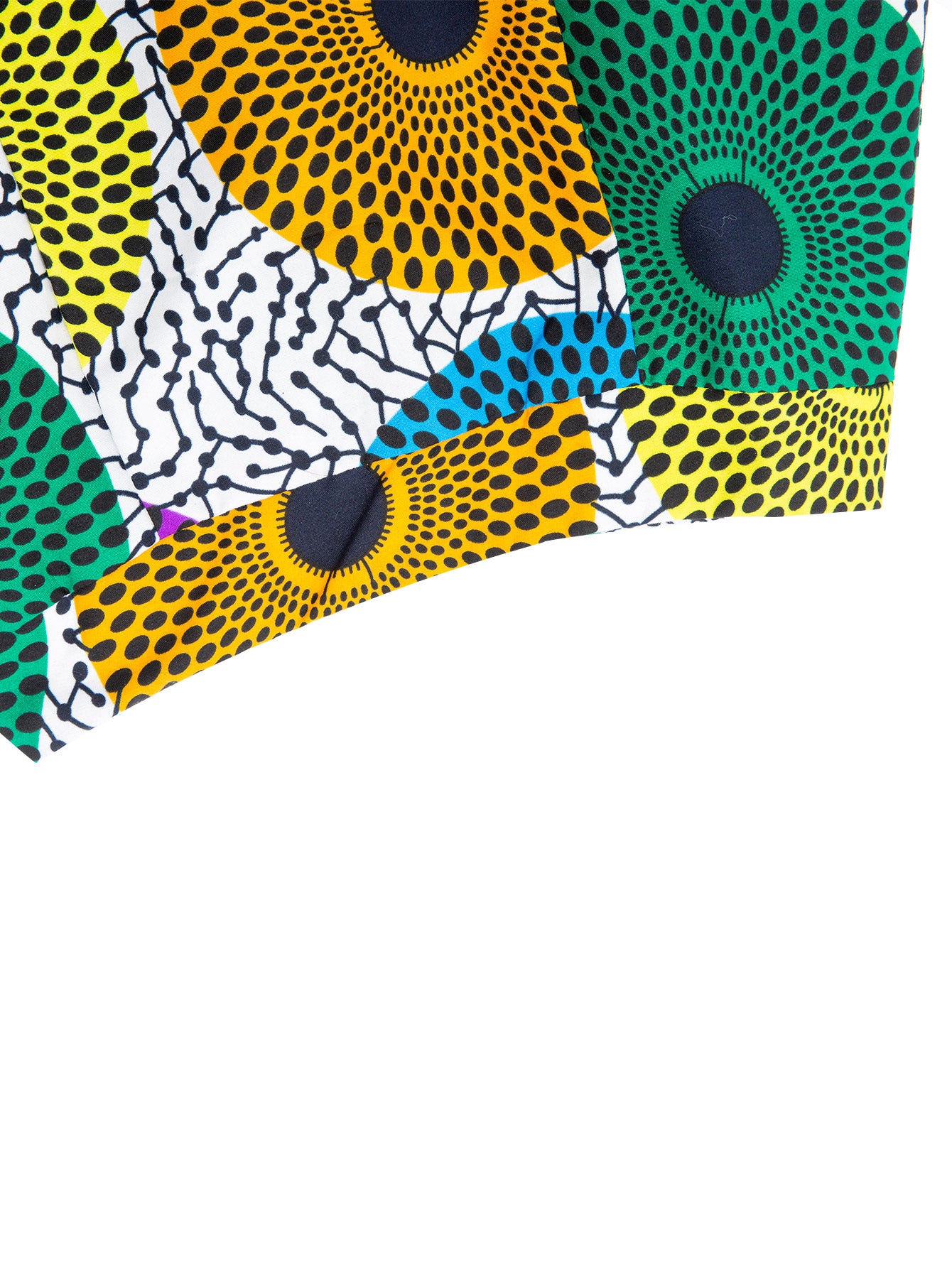 African Print Wax Mini Skirt For Women