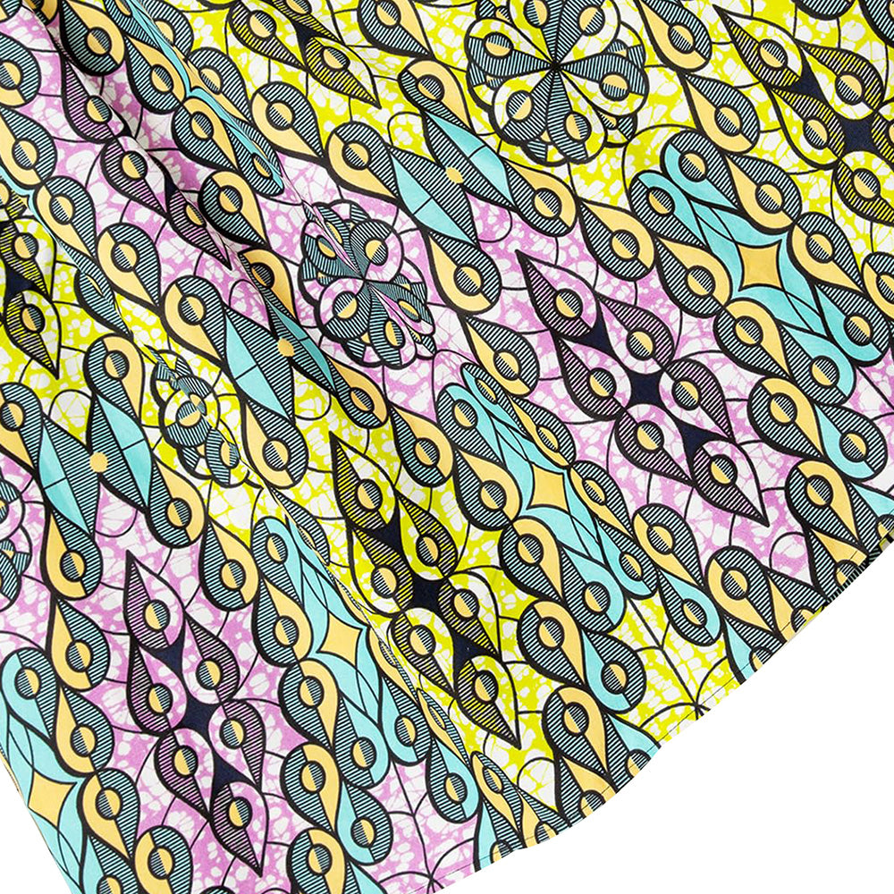Bella African print skirt with pocket