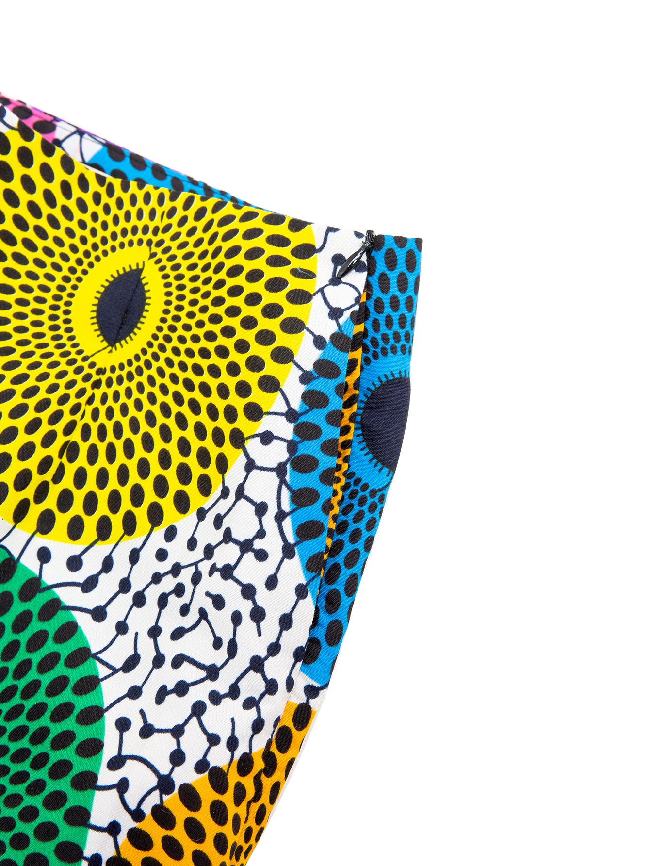 African Print Mini Skirt For women