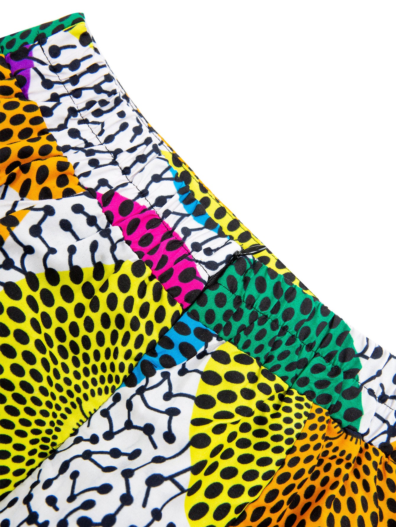 African Print Wax Mini Skirt For Women