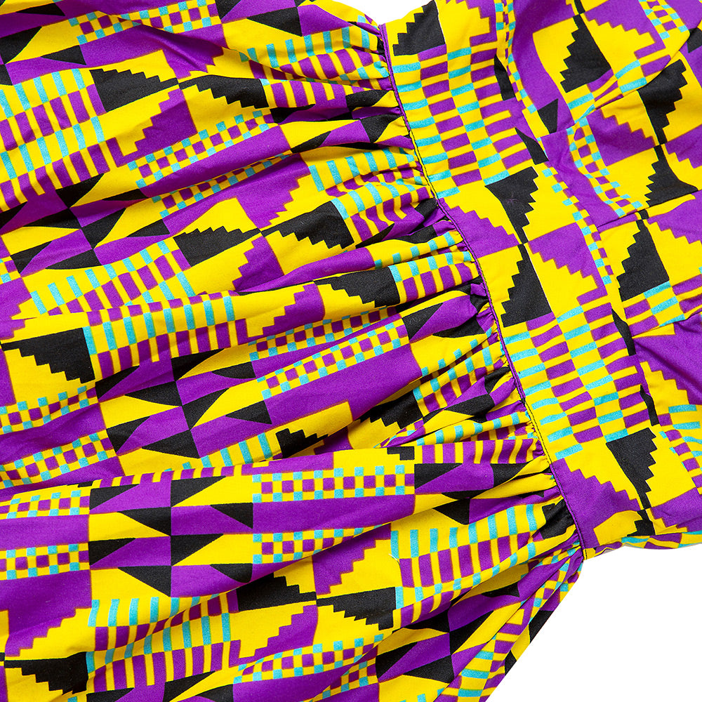 African Ankara Prints Sleeveless Dress