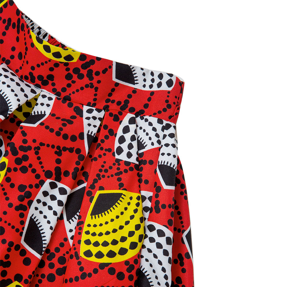 African Print Full Length Skirt Adult Wax Print Skirt