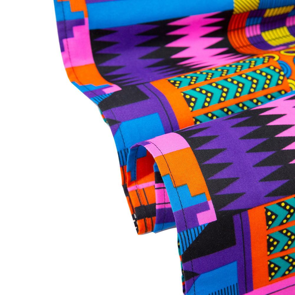 African Kente Print Maxi Skirt For Women