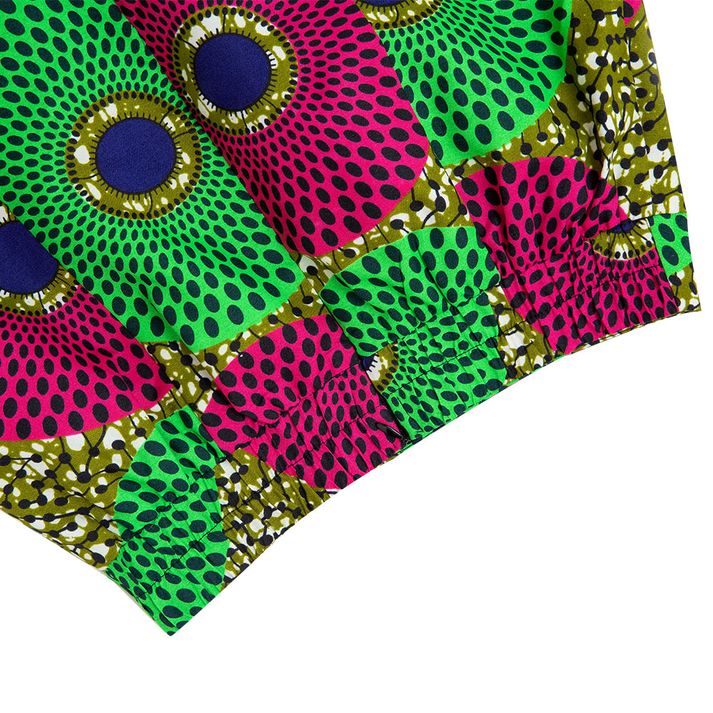 African Print Wax Mini Skirt For Women