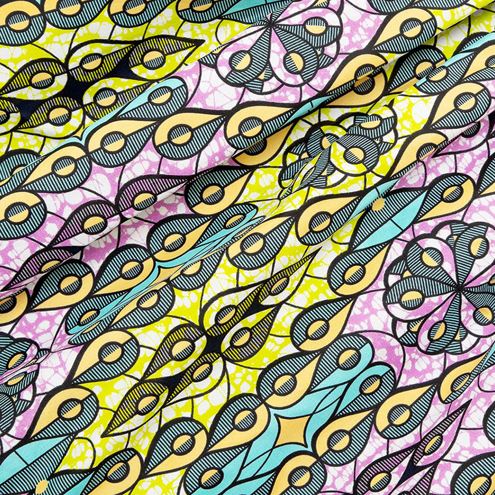 Bella African print skirt with pocket