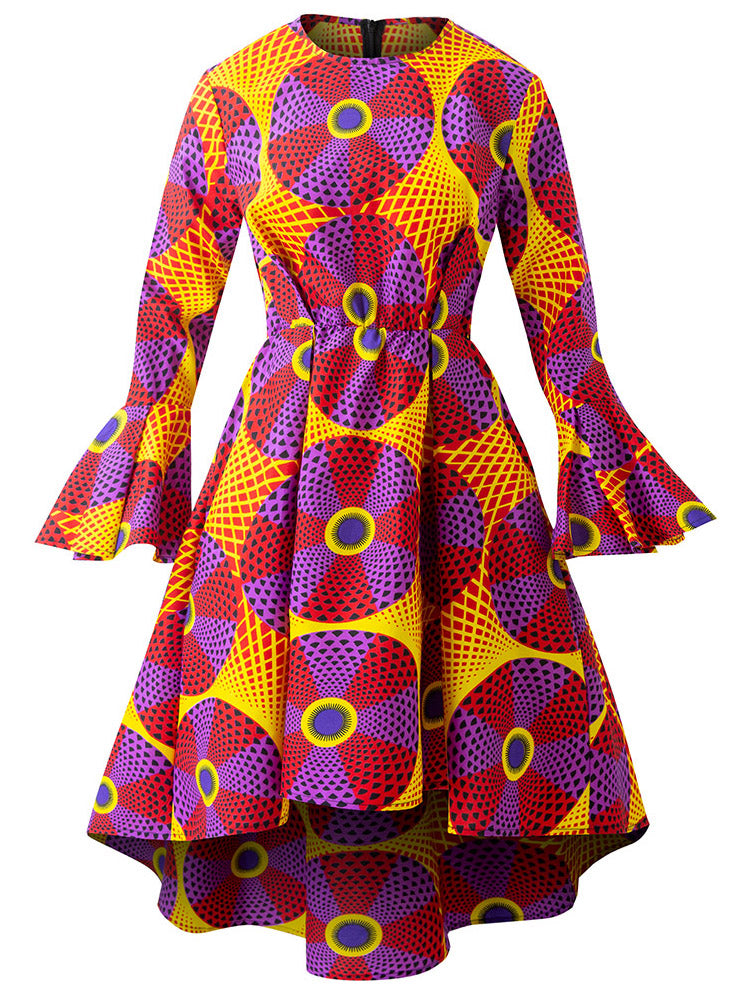 African Dresses For Women Long Sleeves Ankara Dress
