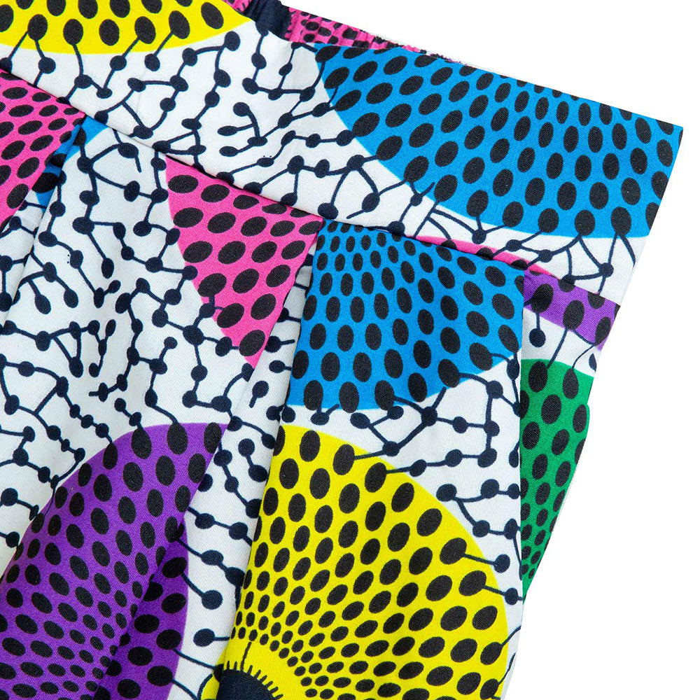 African Women Wax Print Maxi Skirt