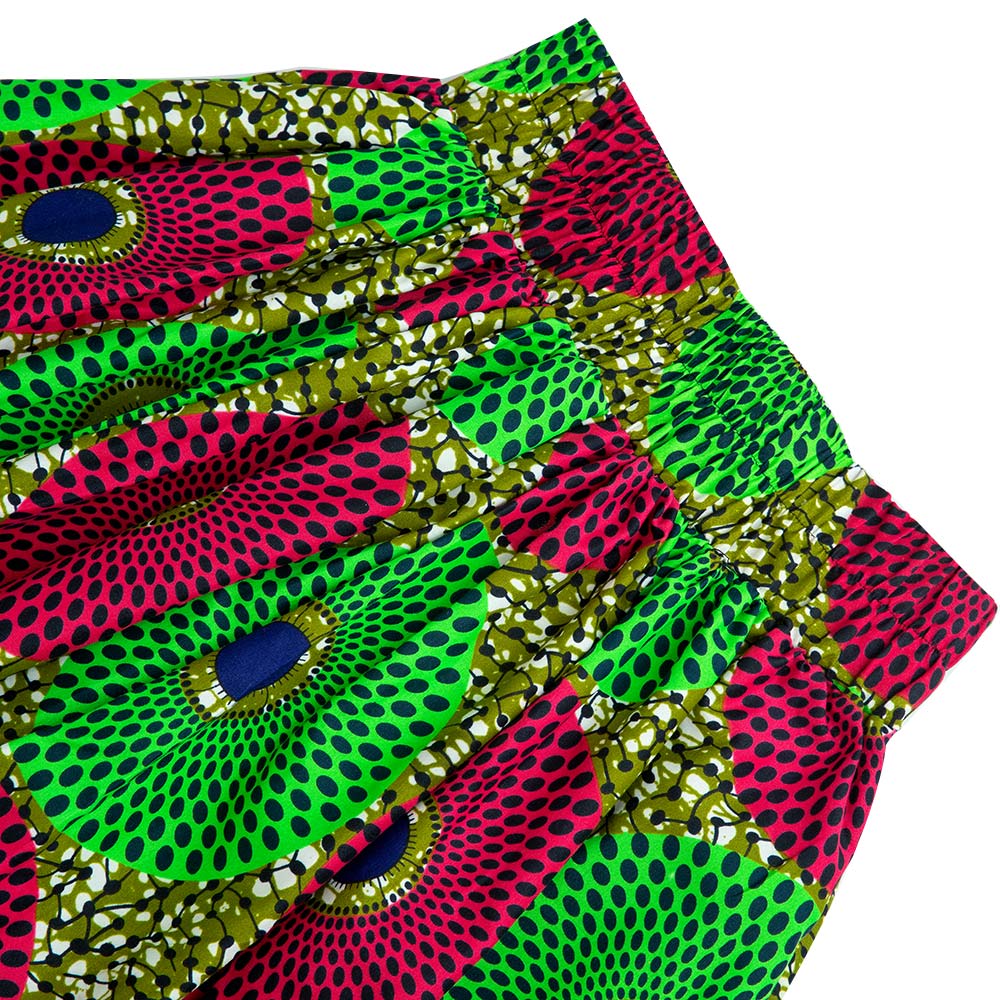 African Ankara Wax Print Onesize Long Skirt