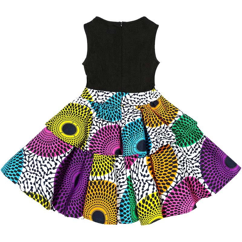 African Kids Clothing Ankara Print Dress