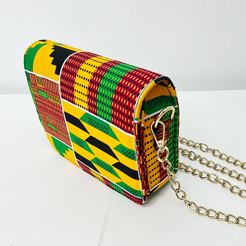 African Bag Fashion Kente Print