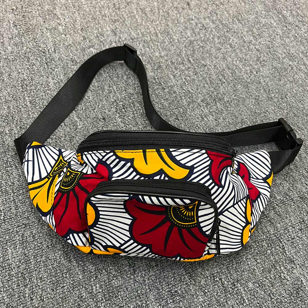 African Print Waist Bag Fanny Pack