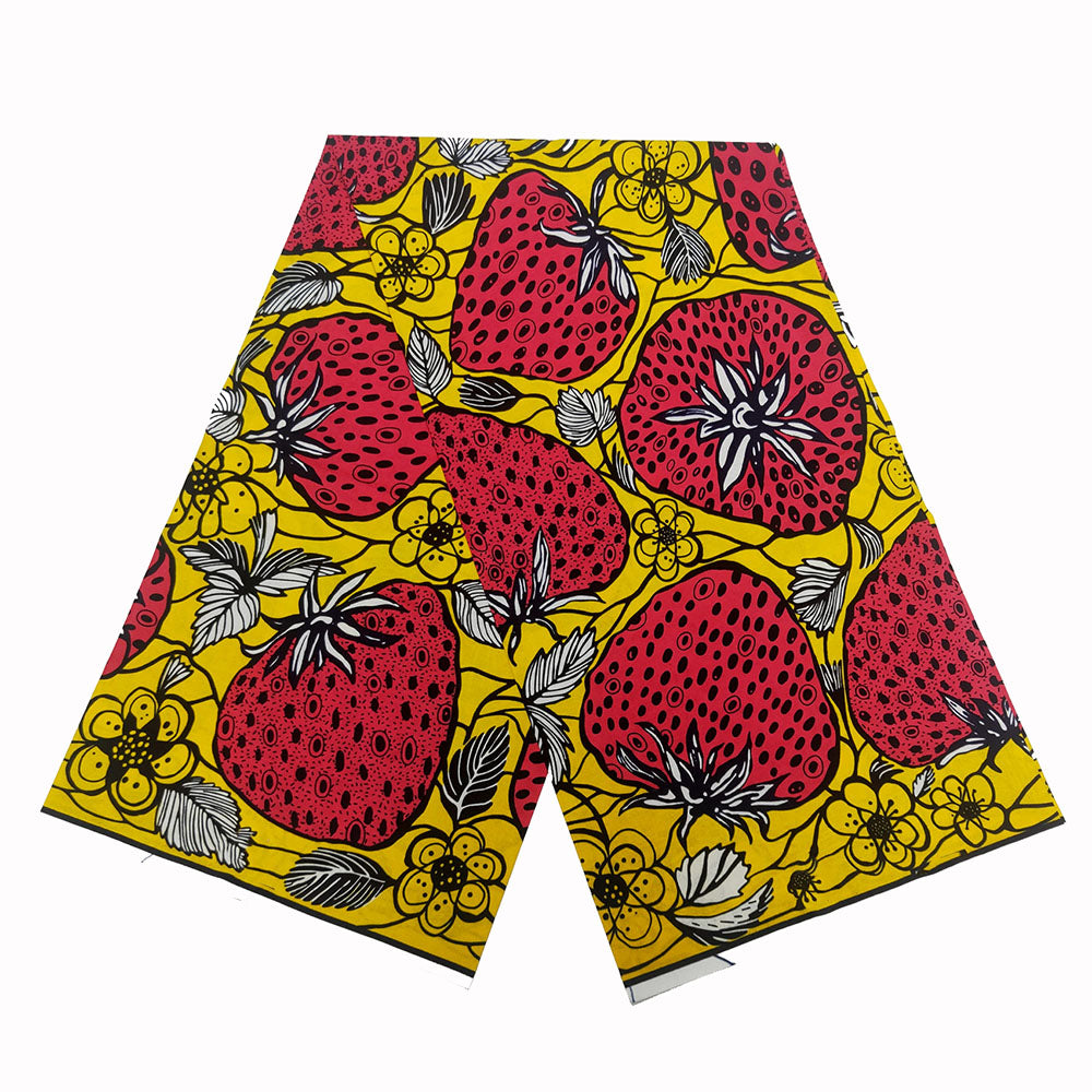 100% Cotton Fabric Holland Real Wax