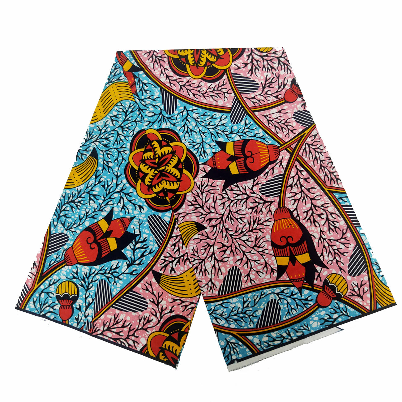 100% Cotton Fabric Holland Real Wax